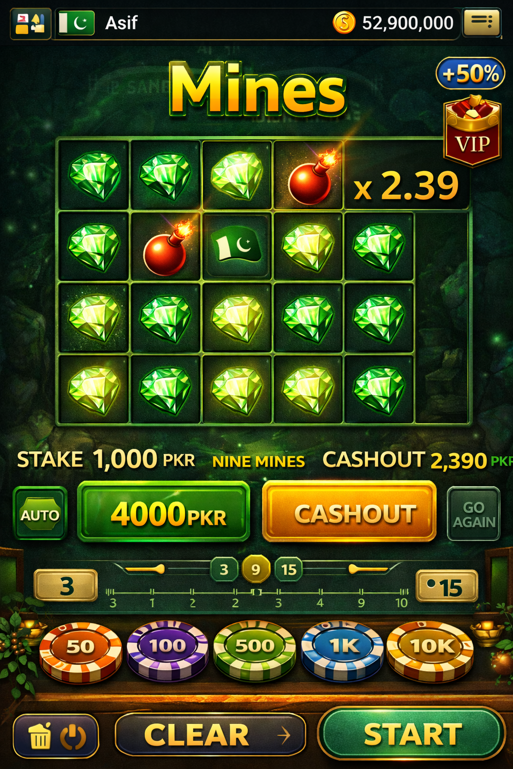 Galaxy Casino game