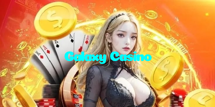 Galaxy Casino casino presented on mobile device in Pakistan with slots and live games