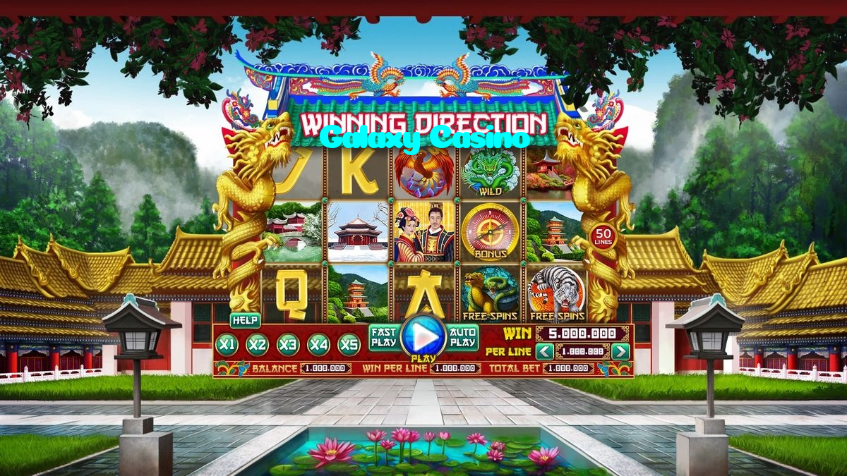 Galaxy Casino casino presented on mobile device in Pakistan with slots and live games